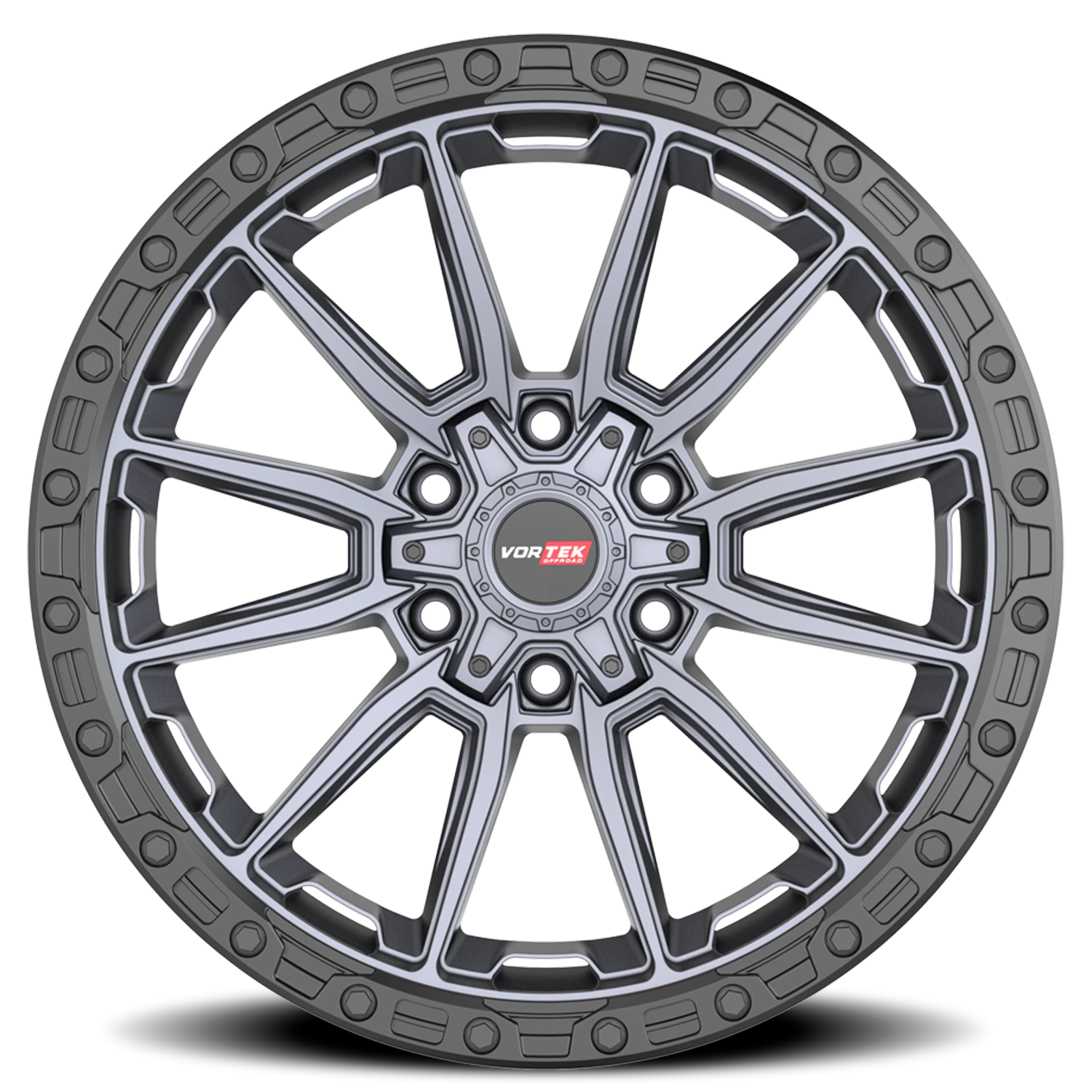 Vortek Offroad VRT-601 18x9 6x135 -12 Titanium - Image 3