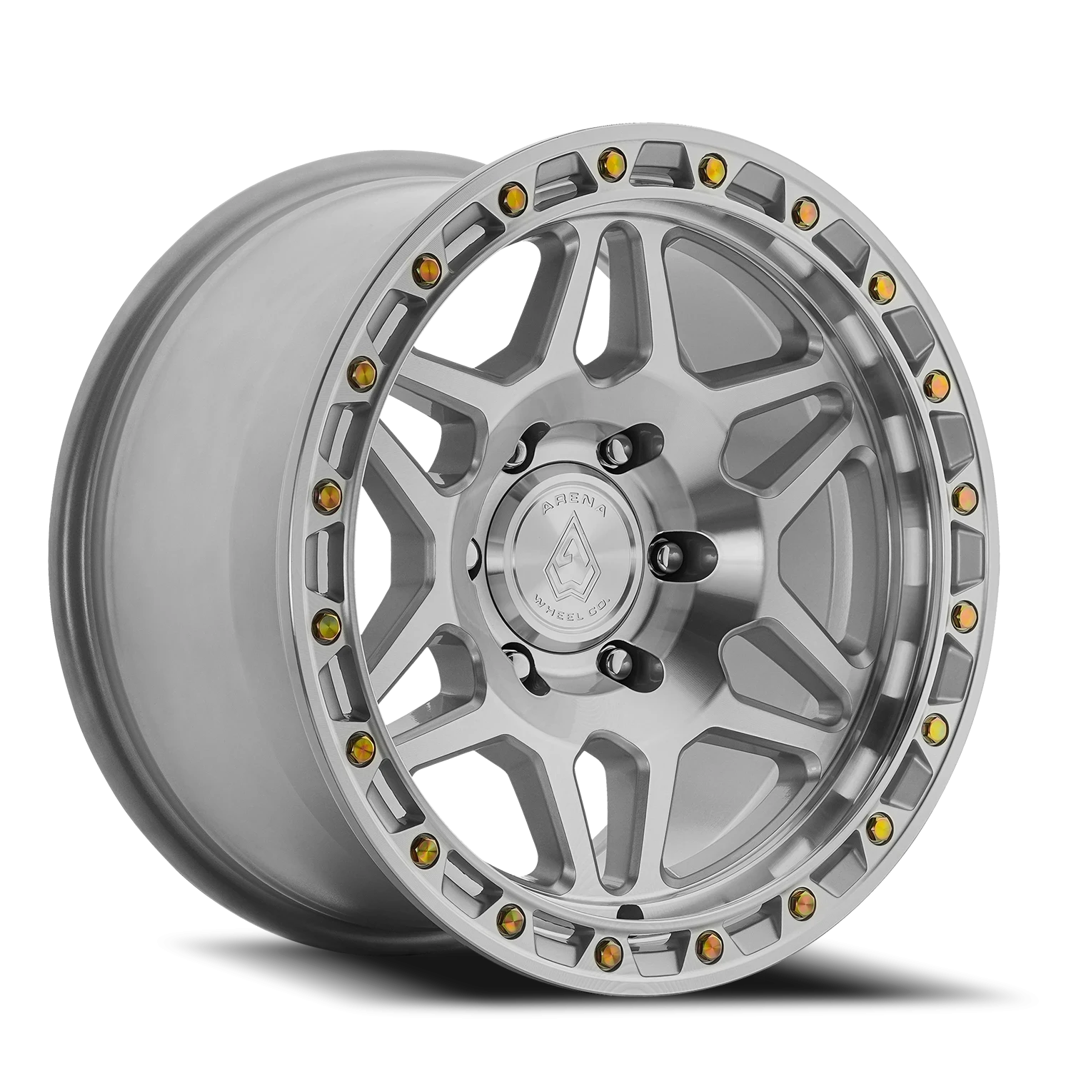 Arena Octane 17x9 5x127 -12 Silver