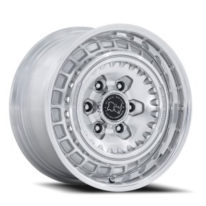 Black Rhino Bastion 17x8.5 6x139.7 +25 Silver