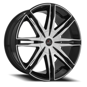 Cavallo CLV-18 22x9.5 5x115 +15 Black