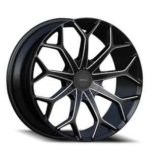 Cavallo CLV-22 22x9.5 5x115 +15 Black