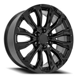 OE Wheels CV30B 22x9 6x139.7 +28 Black