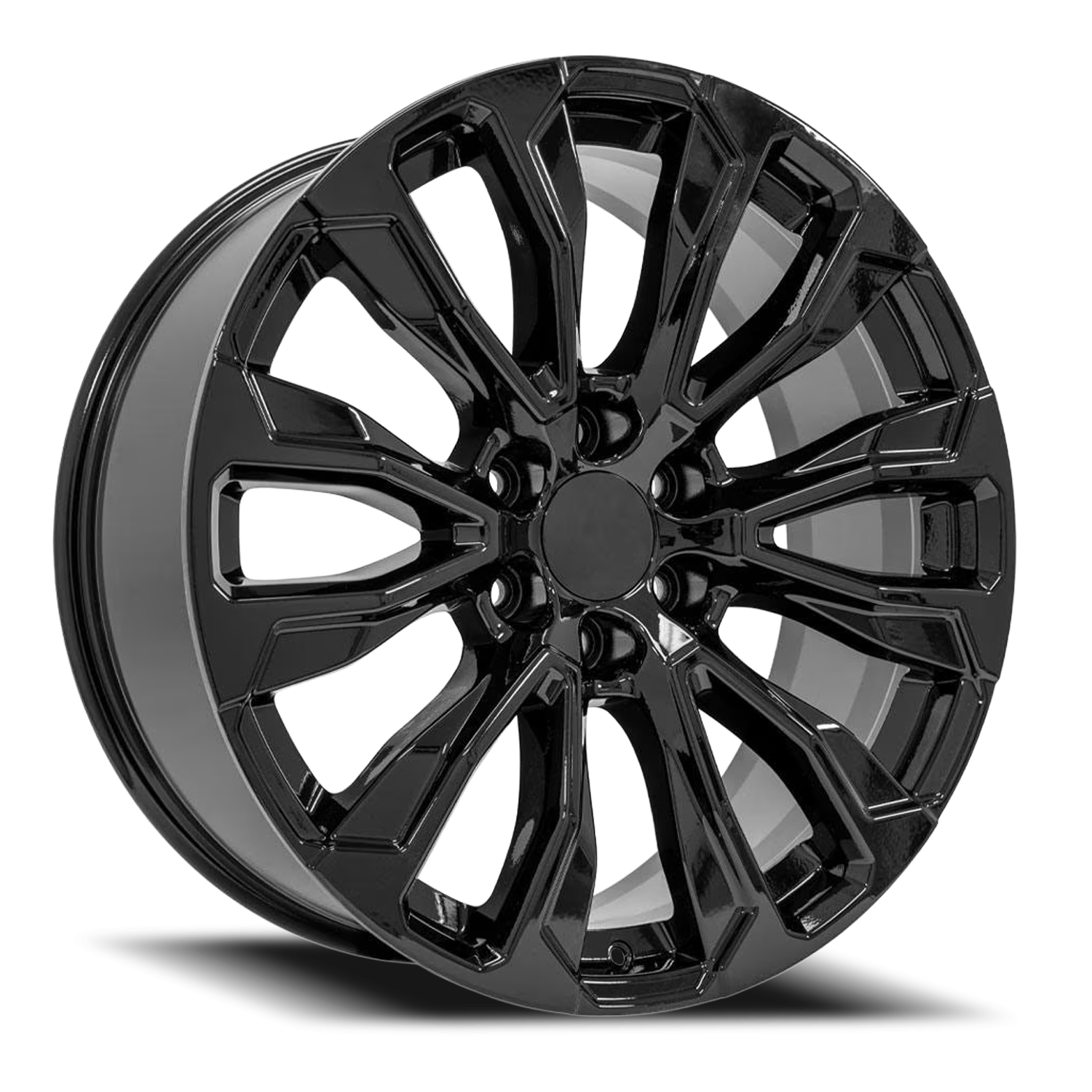 OE Wheels CV30B 22x9 6x139.7 +28 Black
