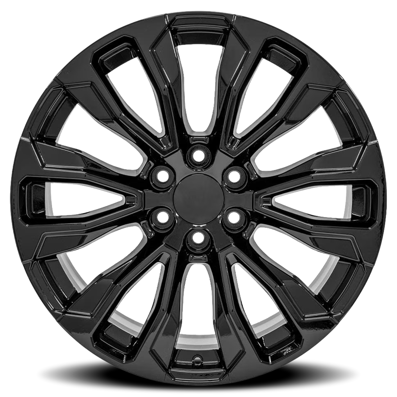 OE Wheels CV30B 22x9 6x139.7 +28 Black - Image 3