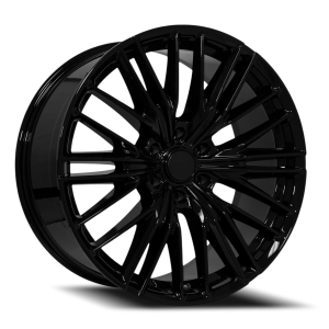 OE Wheels CV72 22x9 6x139.7 +18 Black