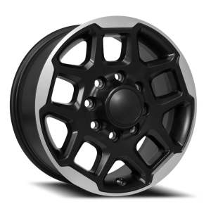 OE Wheels DG78 18x8 8x165.1 +57.2 Black