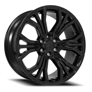 OE Wheels DG80 22x9 6x139.7 +19.1 Black