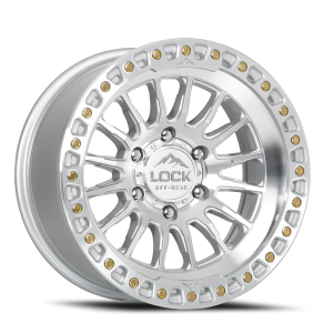 Lock Offroad Grit 17x9 5x127 -12 Silver