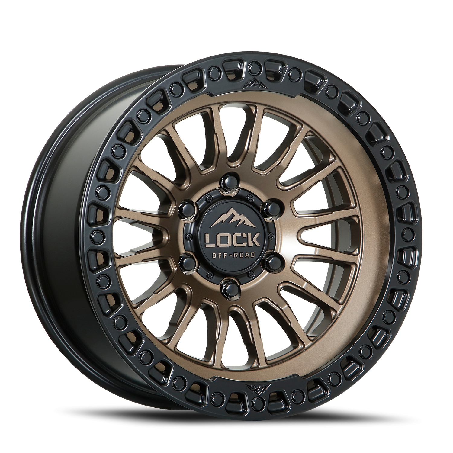 Lock Offroad Grit 17x9 5x127 +1 Bronze
