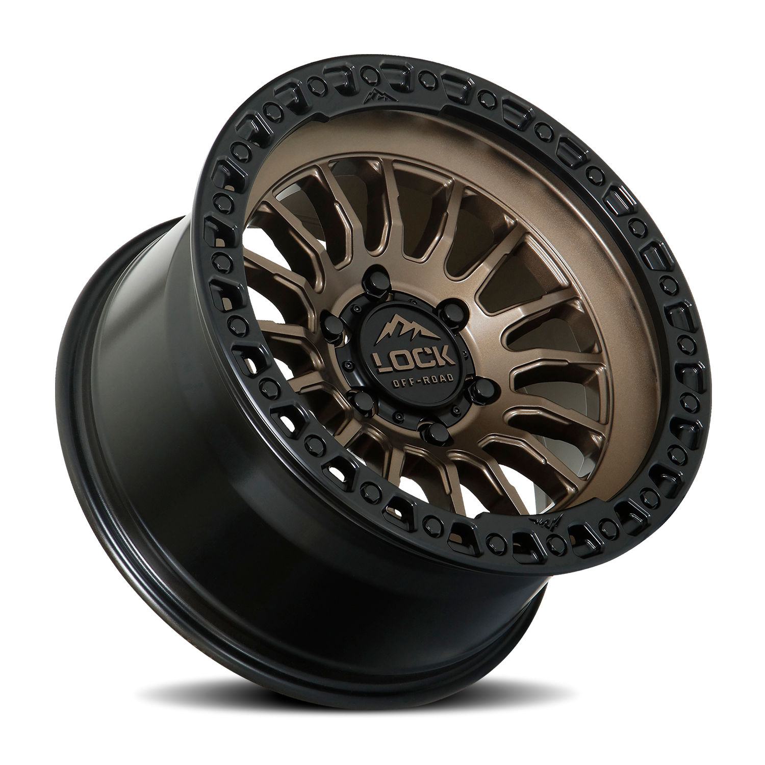 Lock Offroad Grit 17x9 5x127 +1 Bronze - Image 2