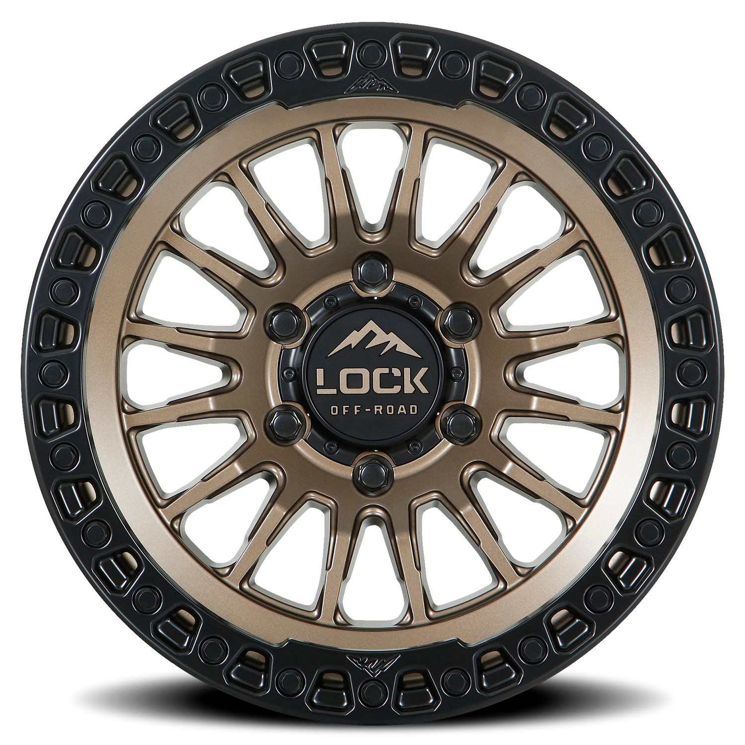 Lock Offroad Grit 17x9 5x127 +1 Bronze - Image 3