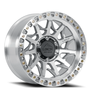 Lock Offroad Lunatic 17x9 5x127 +1 Silver