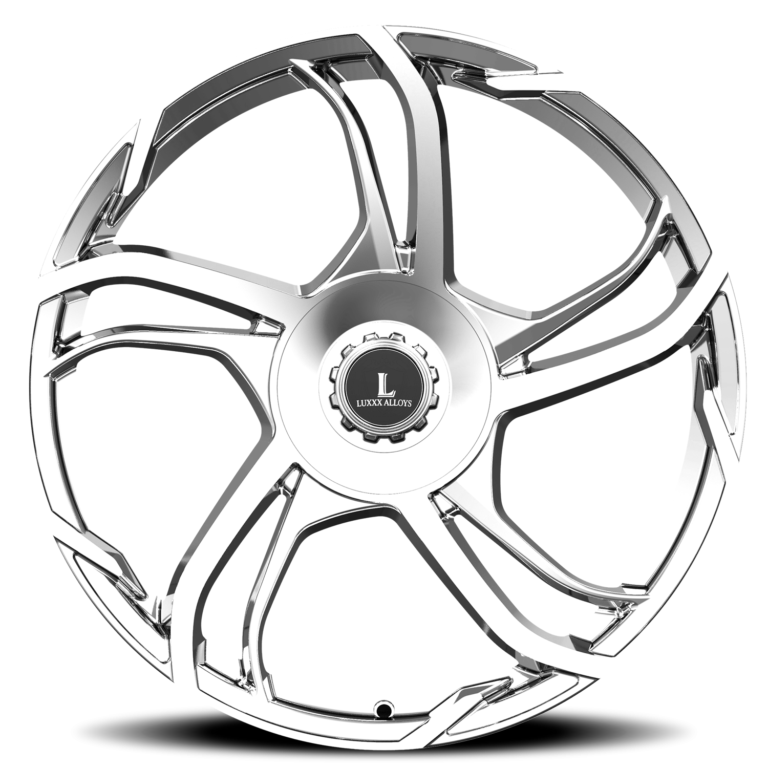 Luxxx Alloys 52 22x9 5x115 +13 Chrome - Image 2