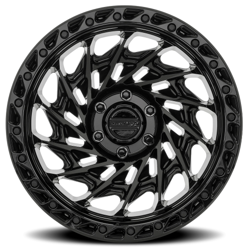 Metal-FX Typhoon Truck 20x10 6x139.7 -18 Glossy Black - Image 3