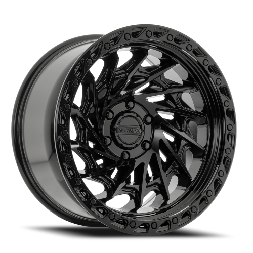 Metal-FX Typhoon Truck 20x10 6x139.7 -18 Glossy Black