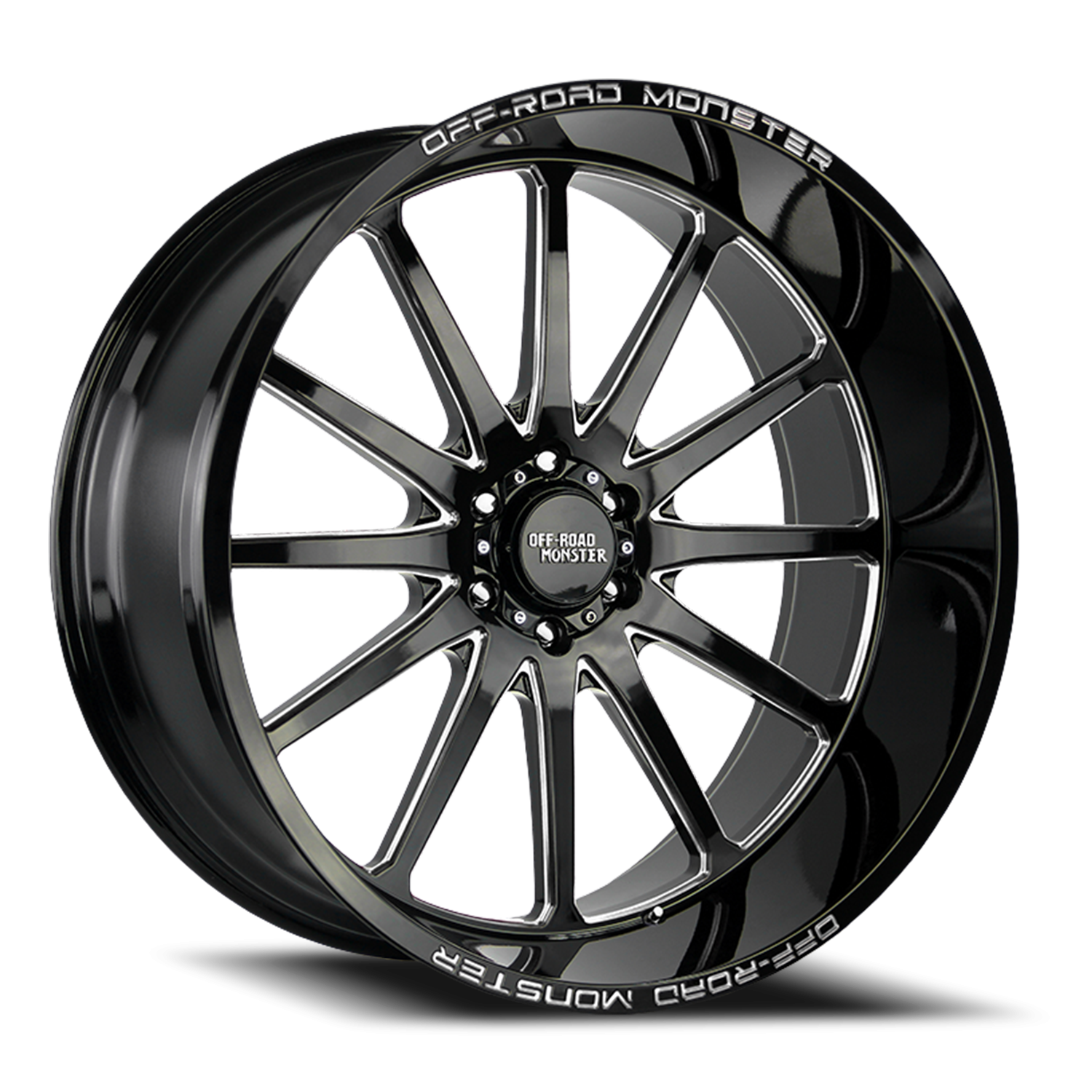 Off-Road Monster M26 20x9 5x127 -12 Black