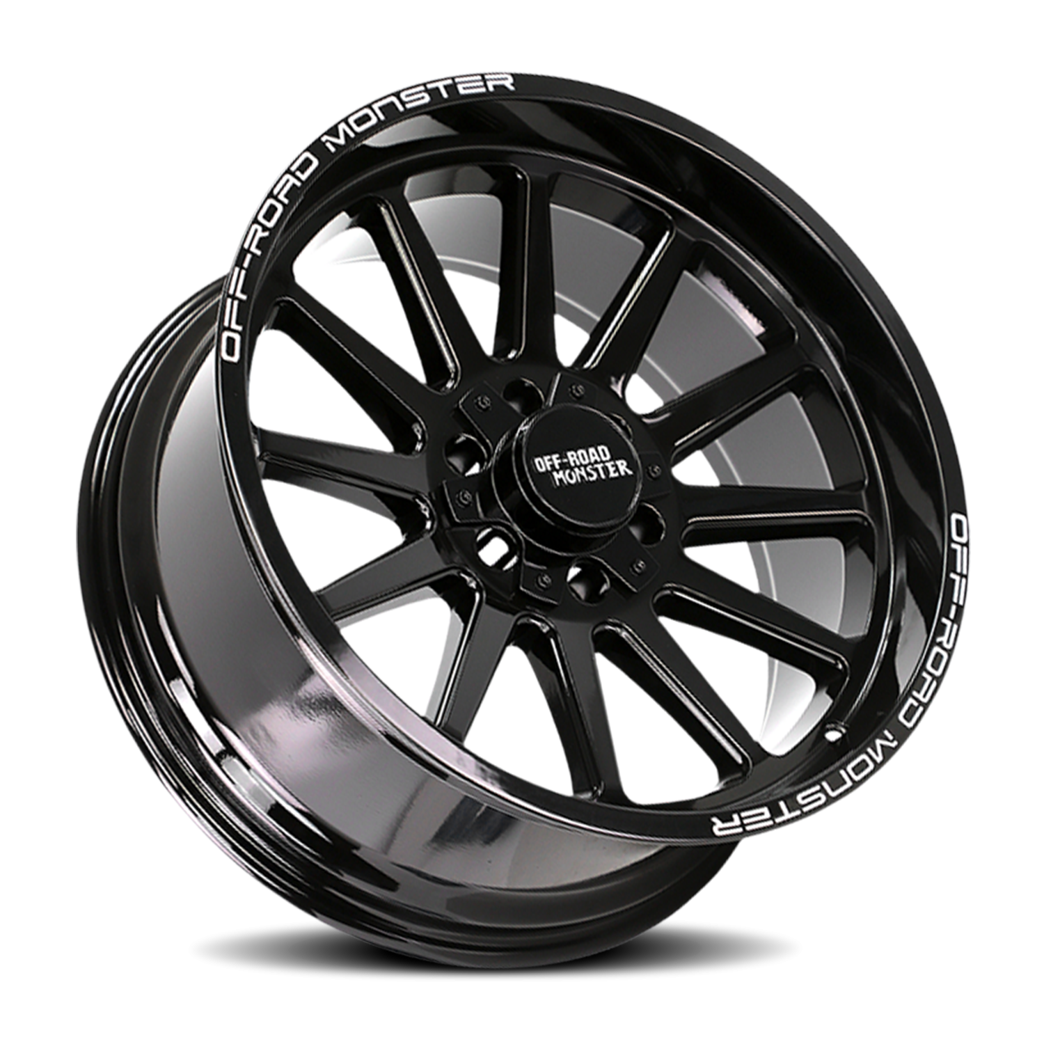 Off-Road Monster M26 20x9 5x127 -12 Black - Image 2