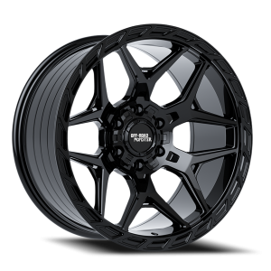 Off-Road Monster M40 20x10 5x127 -19 Flat Black