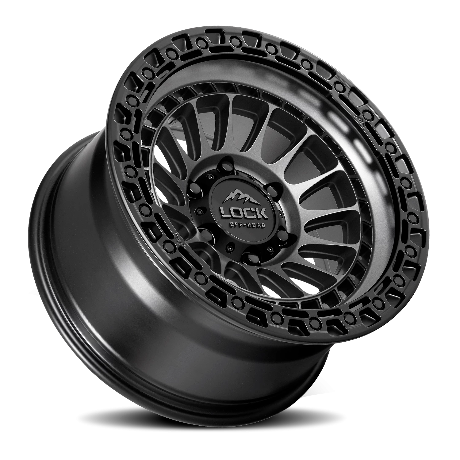 Lock Offroad Mojave 17x9 5x127 -12 Grey - Image 2