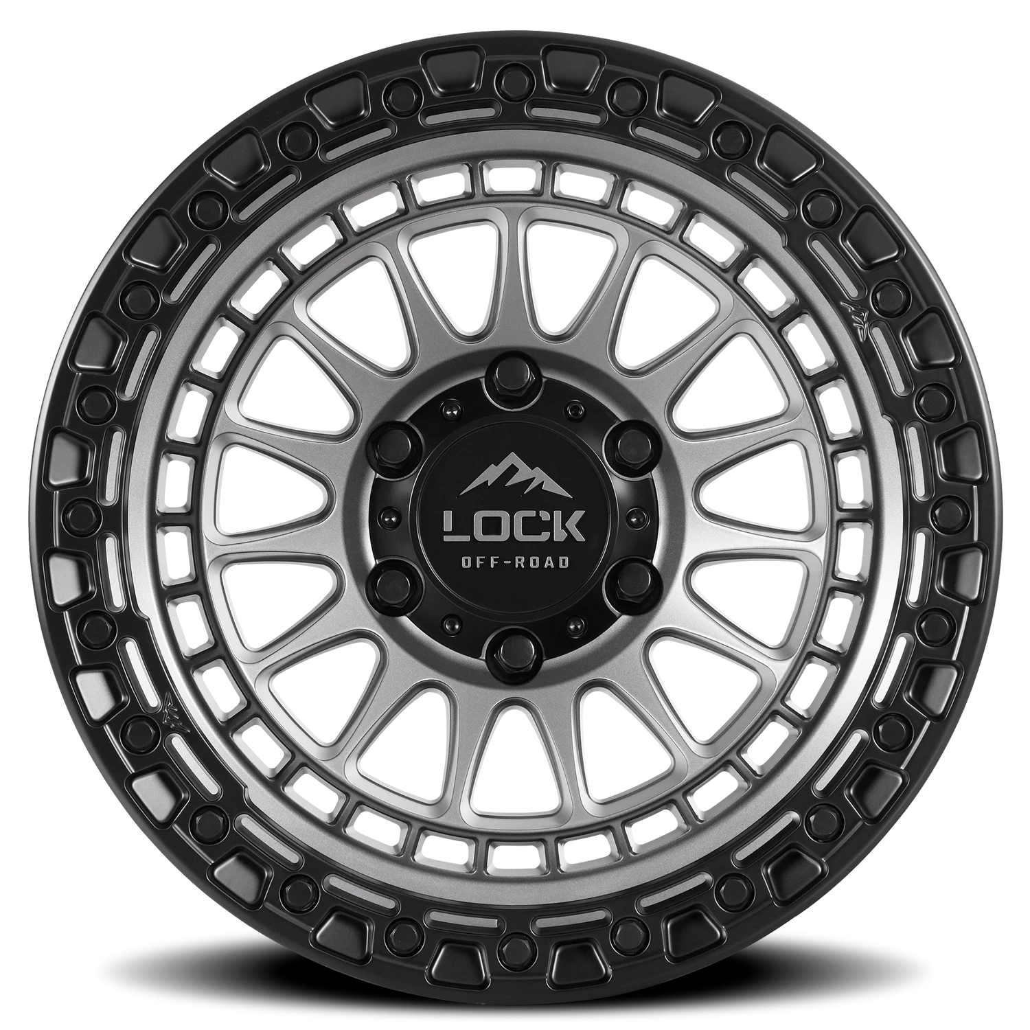 Lock Offroad Mojave 17x9 5x127 -12 Grey - Image 3