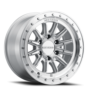 Method MR711 HD Bead Grip 17x8.5 6x139.7 0 Silver