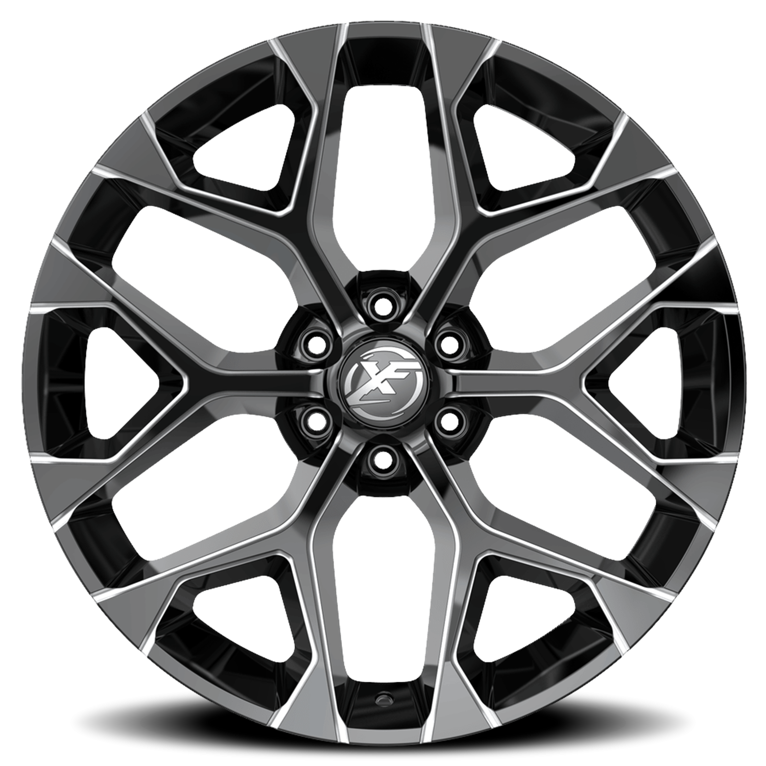 XF Off-Road XF-502 20x10 6x139.7 -12 Black - Image 3