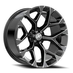 XF Off-Road XF-502 20x10 6x139.7 -12 Black