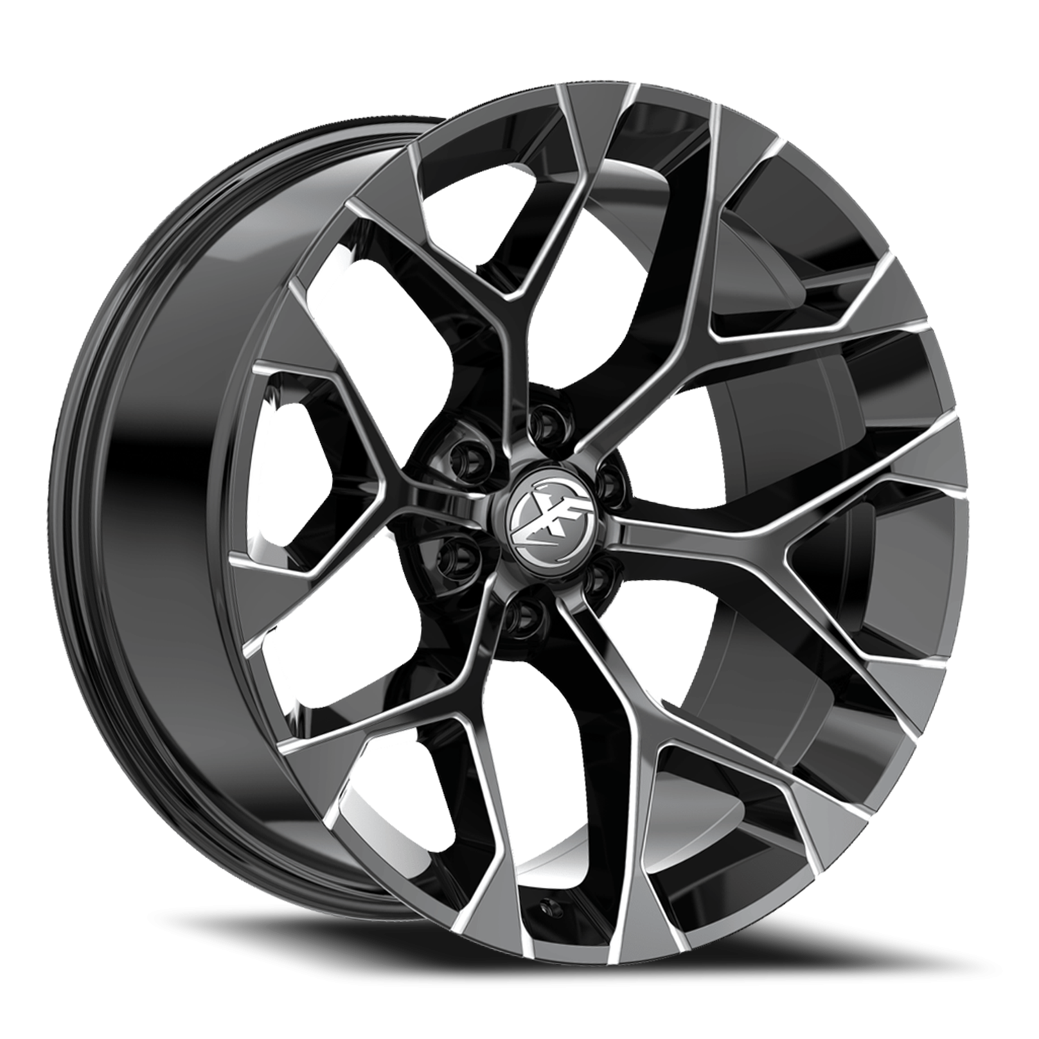 XF Off-Road XF-502 20x10 6x139.7 -12 Black