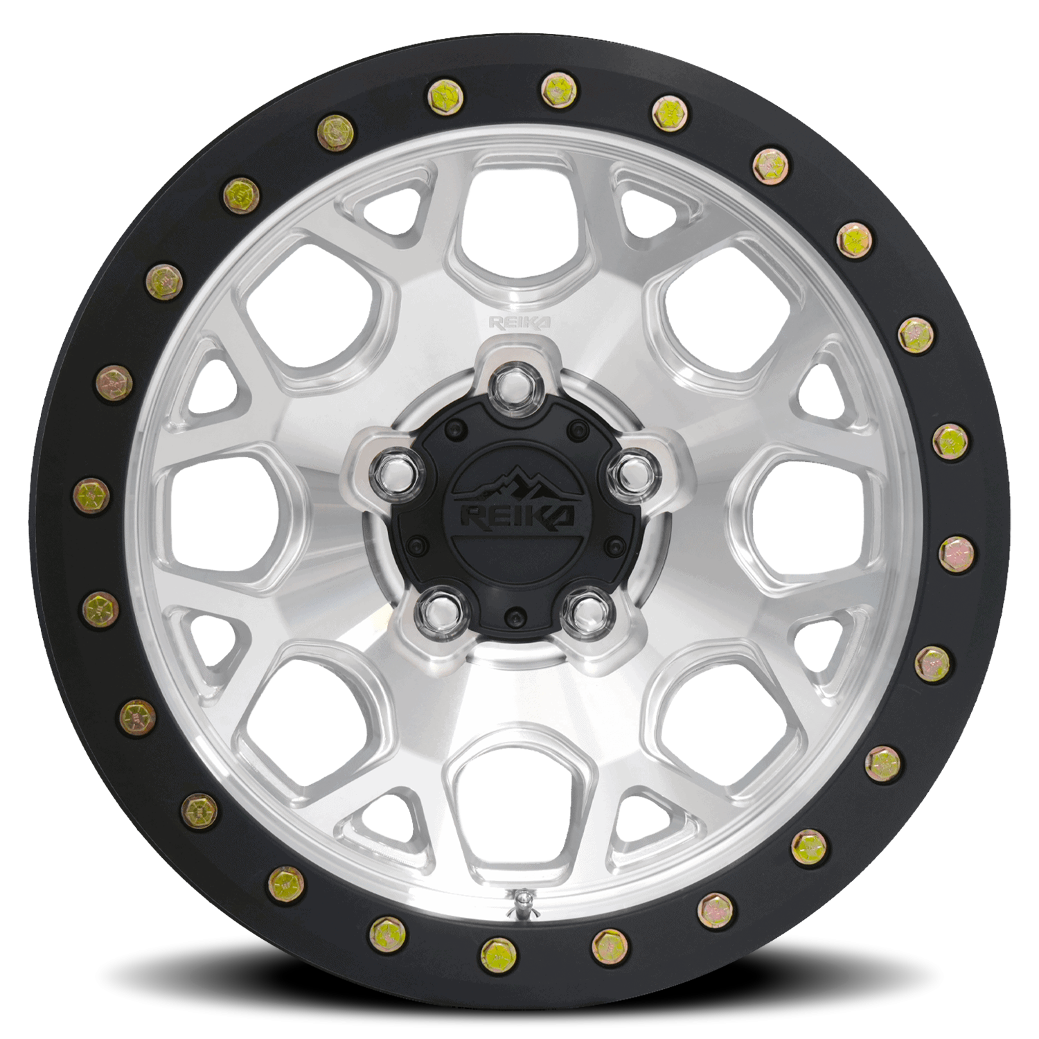 Reika Marauder Beadlock R45B 17x9 5x150 -12 Silver - Image 3