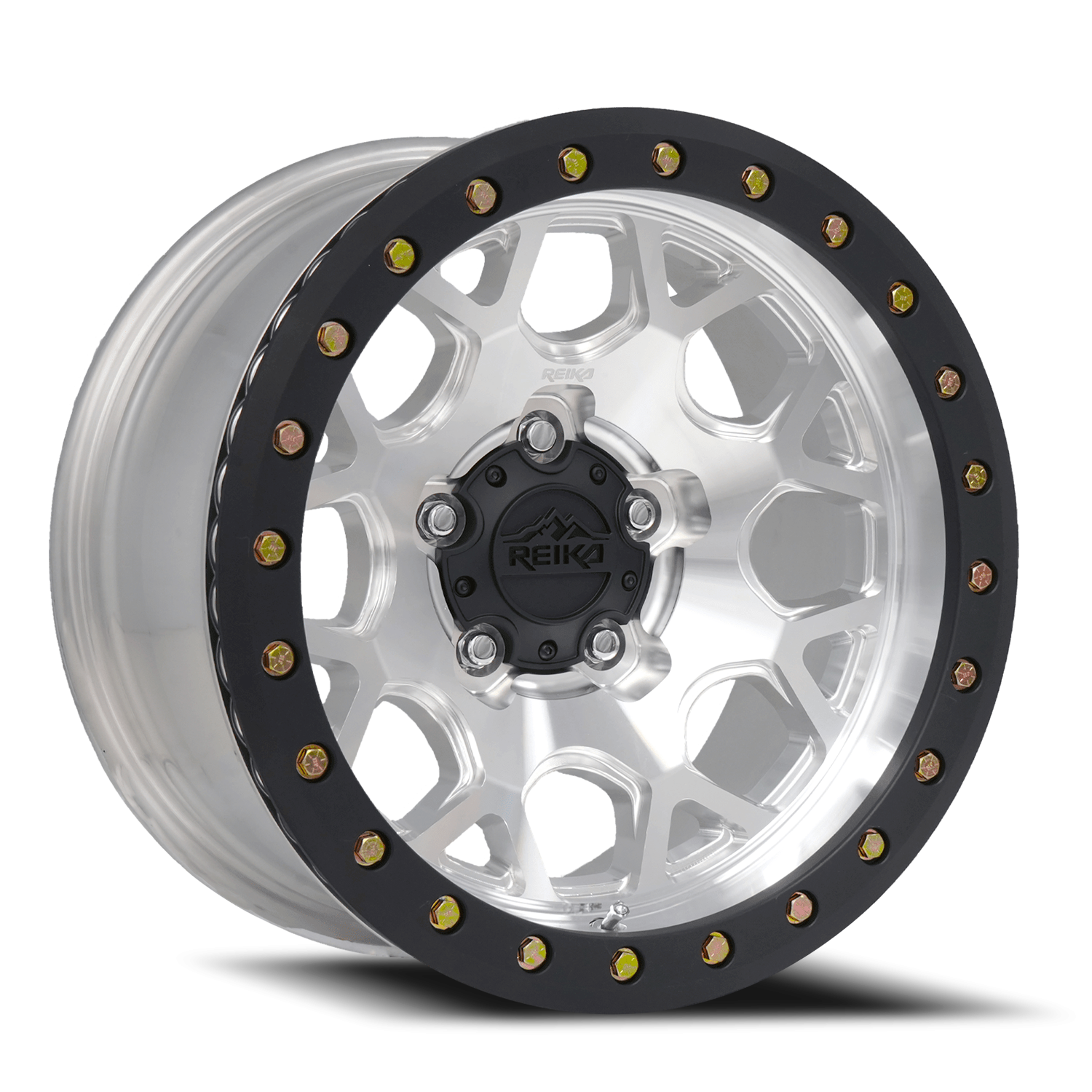 Reika Marauder Beadlock R45B 17x9 5x150 -12 Silver