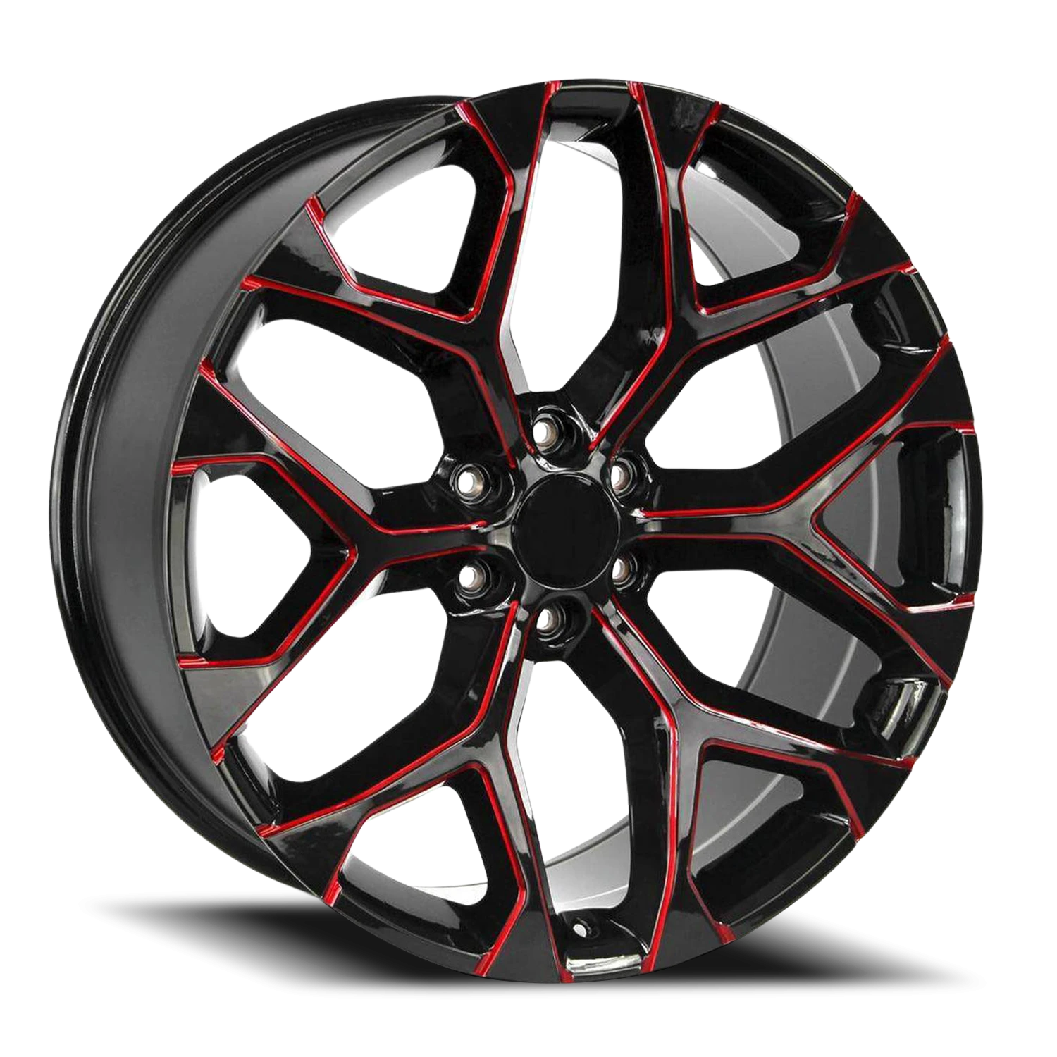 Revenge OE Designs RS-12 22x9 6x139.7 +24 Black