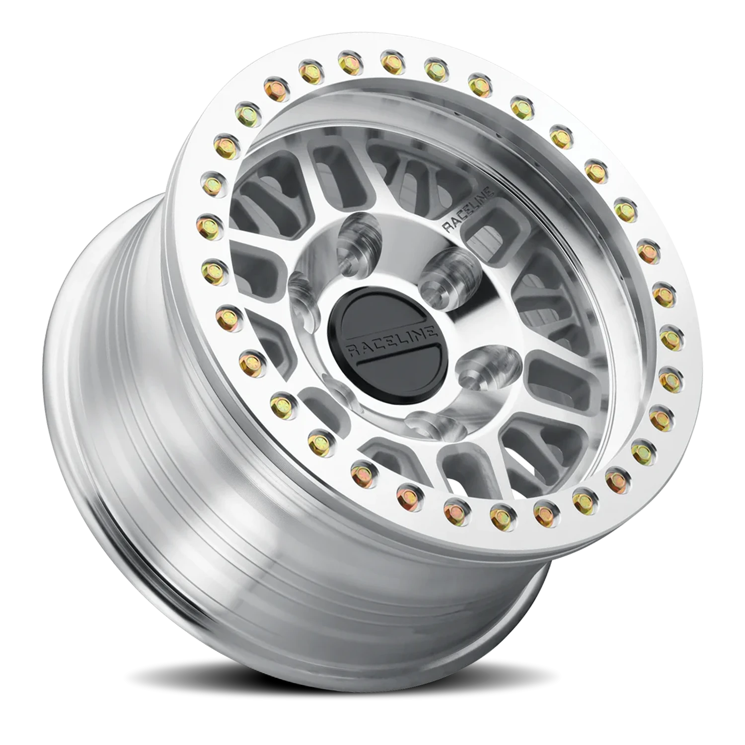 Raceline Ryno Cast Beadlock 20x8.5 6x165.1 -6 Silver - Image 2