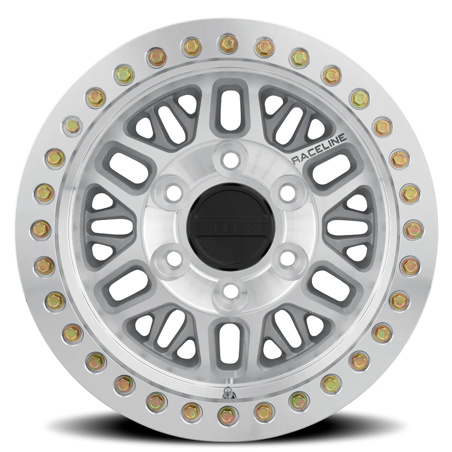 Raceline Ryno Cast Beadlock 20x8.5 6x165.1 -6 Silver - Image 3
