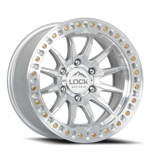 Lock Offroad Trail 17x9 6x135 -12 Silver