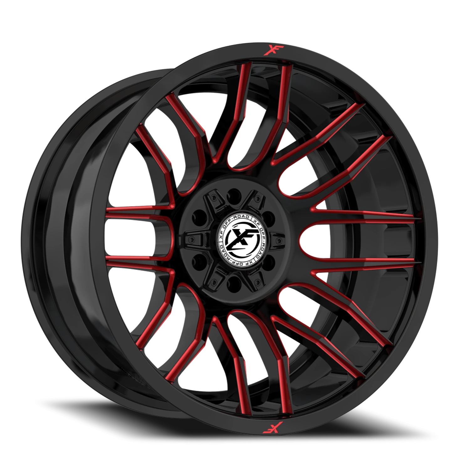 XF Off-Road XF-232 22x10 6x135 -18 Black