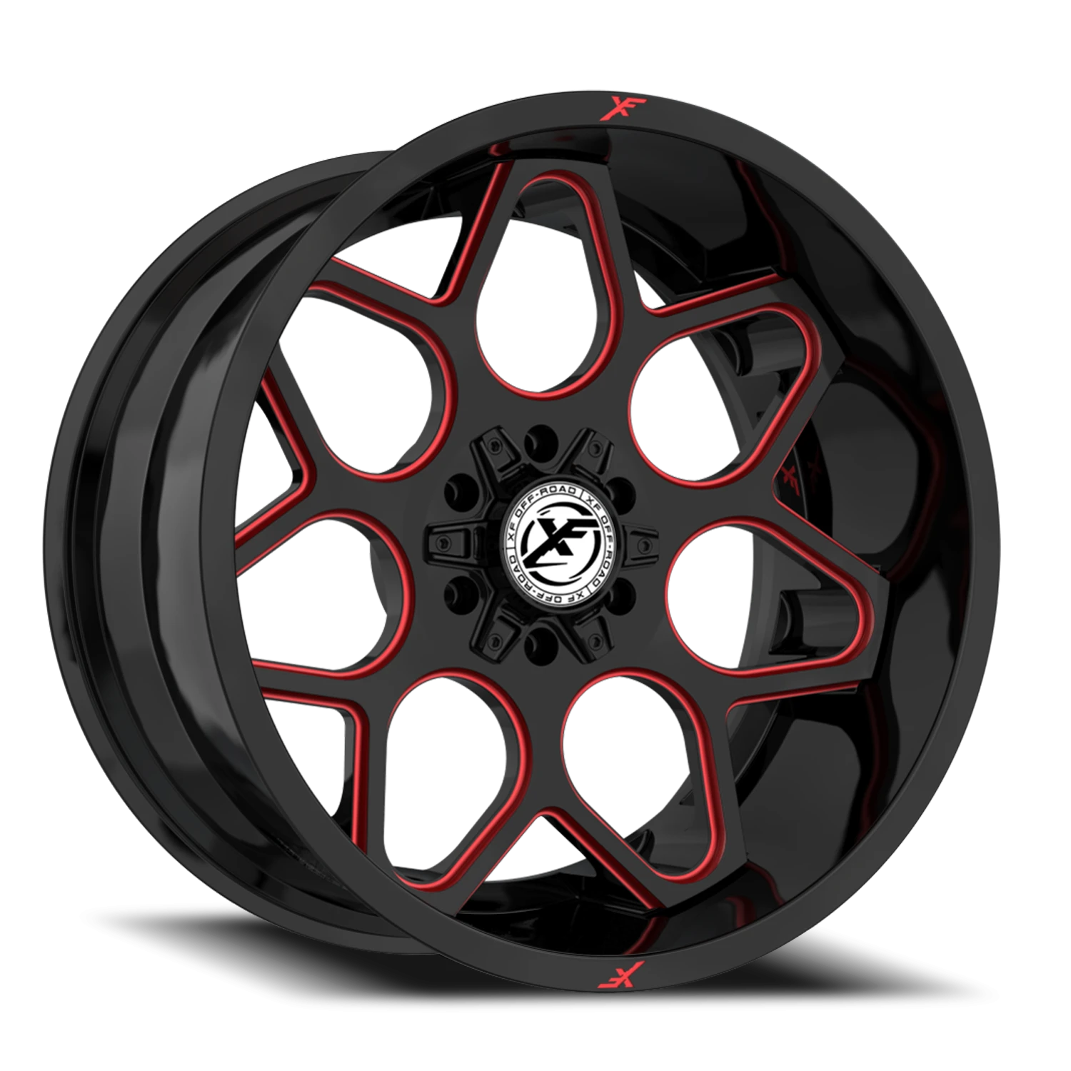 XF Off-Road XF-233 20x10 8x165.1 -12 Black